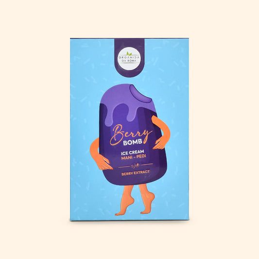 Berry Bomb Ice Crème Mani-Pedi